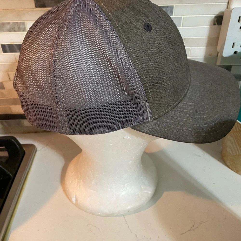 Seminole Prairie Gray Embroidered mesh snapback Hunting Hat Cap Richardson 112